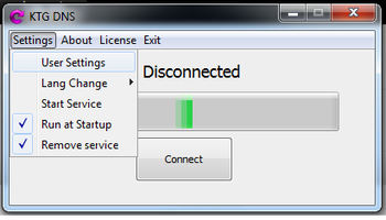 KTG DNS screenshot 2