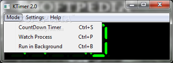 KTimer screenshot 2