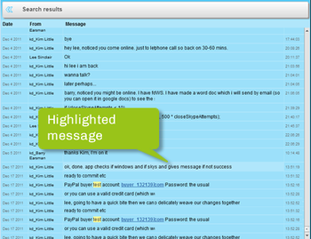 Kudos Chat Search for Skype screenshot 5