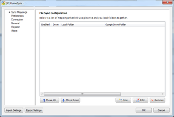 KumoSync screenshot