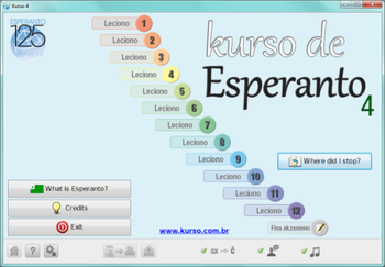 Kurso de Esperanto screenshot 3