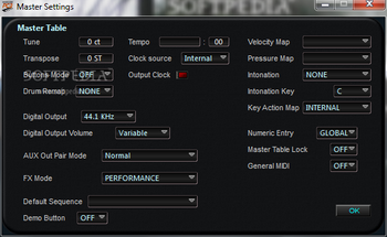 Kurzweil PC3 SoundEditor screenshot 16