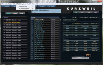 Kurzweil PC3 SoundEditor screenshot 5