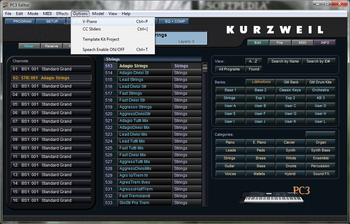 Kurzweil PC3 SoundEditor screenshot 6