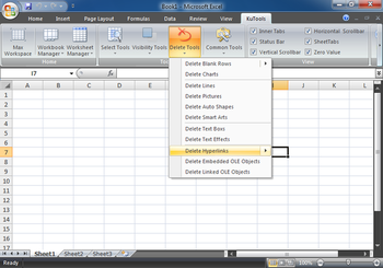 Kutools for Excel screenshot