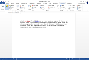 Kutools for Word screenshot 2