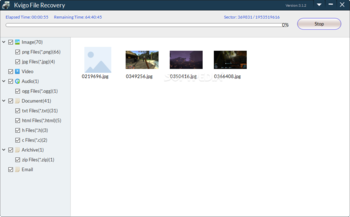 Kvigo File Recovery screenshot 2