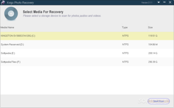 Kvigo Photo Recovery screenshot