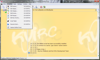 KVIrc screenshot 2