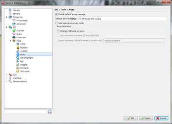 KVIrc screenshot 20