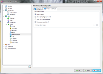 KVIrc screenshot 21