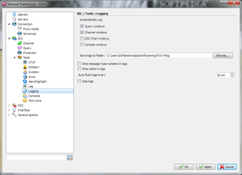 KVIrc screenshot 23
