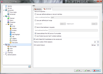 KVIrc screenshot 26