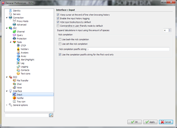 KVIrc screenshot 32