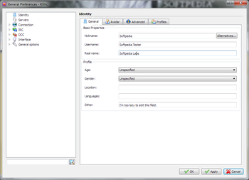 KVIrc screenshot 5