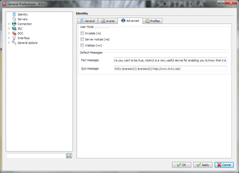 KVIrc screenshot 6