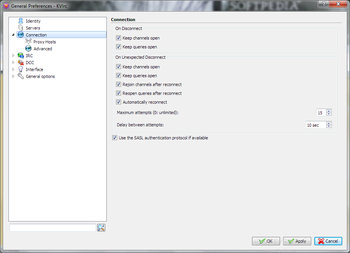 KVIrc screenshot 7
