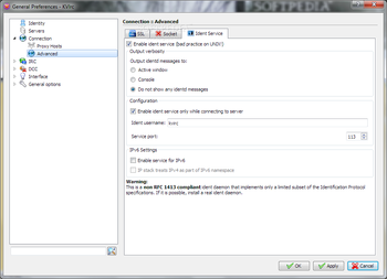 KVIrc screenshot 8