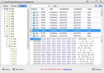 Kvisoft Data Recovery screenshot 4