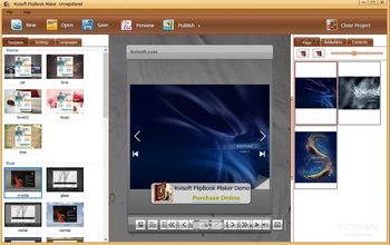 Kvisoft FlipBook Maker screenshot