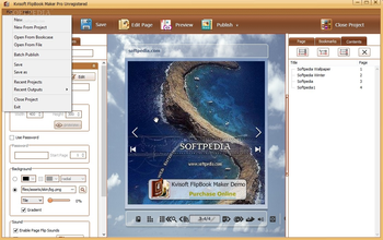 Kvisoft FlipBook Maker Pro screenshot 3