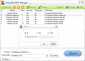 Kvisoft PDF Merger screenshot 2