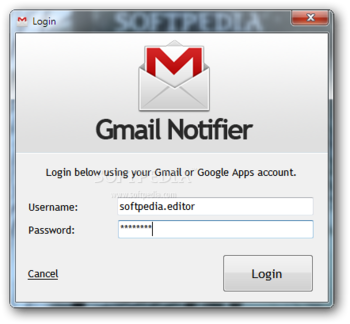 Kwerty Gmail Notifier screenshot