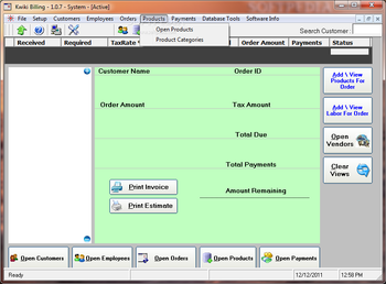 Kwiki Billing screenshot 3