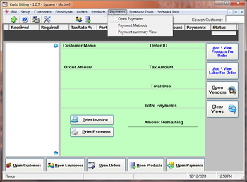 Kwiki Billing screenshot 4