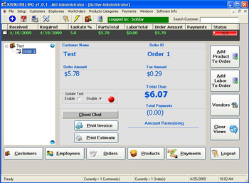 Kwiki Billing screenshot 6