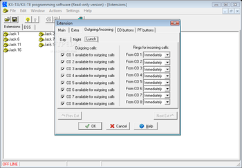 KX-TA Programmator screenshot 4