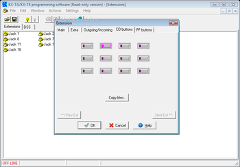 KX-TA Programmator screenshot 5