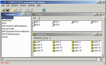 KX-TA Programmator screenshot 9