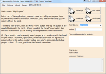 Kyrathasoft Prayer Minder screenshot