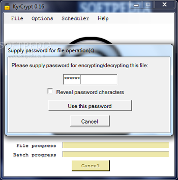 KyrCrypt screenshot 2