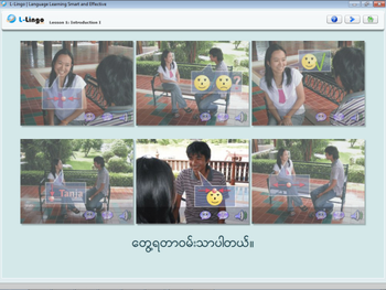 L-Lingo Burmese screenshot