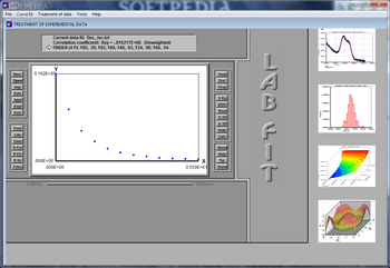 LAB Fit Curve Fitting Software screenshot 3