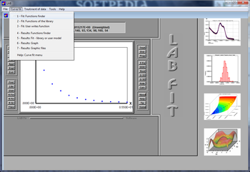 LAB Fit Curve Fitting Software screenshot 4