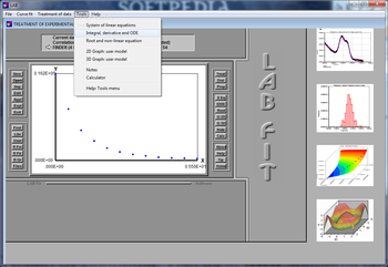 LAB Fit Curve Fitting Software screenshot 6