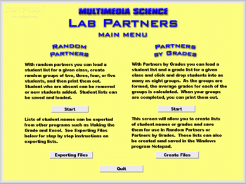 Lab Partners screenshot 2