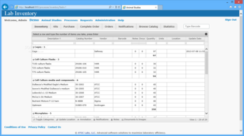 Lab Processes screenshot