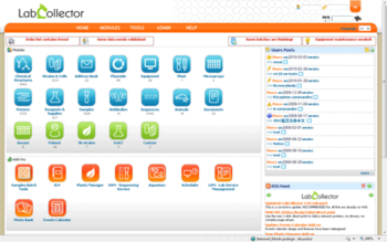 LabCollector Server screenshot