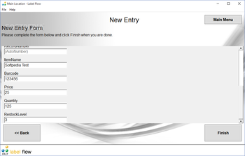 Label Flow Free Edition screenshot 2