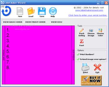 Label Maker Wizard screenshot