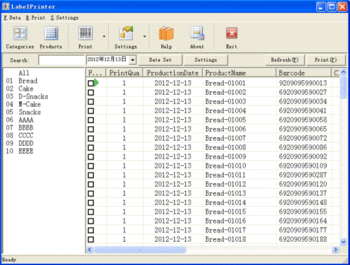 LabelPrinter screenshot