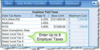 Labor Burden Calculator screenshot 3