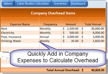 Labor Burden Calculator screenshot 8