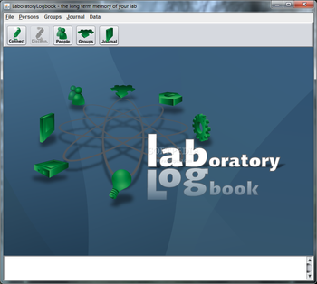Laboratory Logbook screenshot