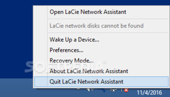 LaCie Network Assistant screenshot 2