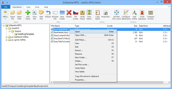 Ladik's MPQ Editor screenshot 2